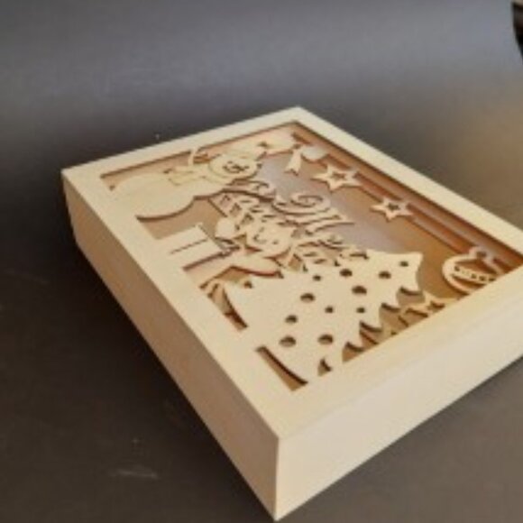 Merry Christmas Paintable Decoration - Picture 4 of 9